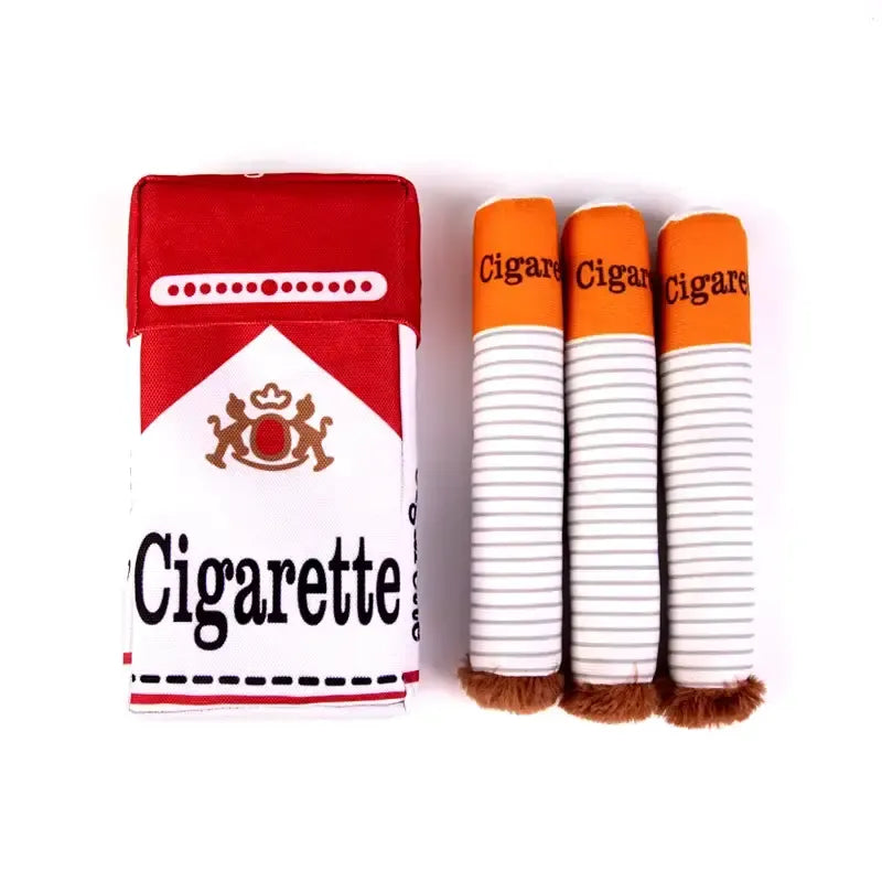 Cigarette-Shaped Dog Toy